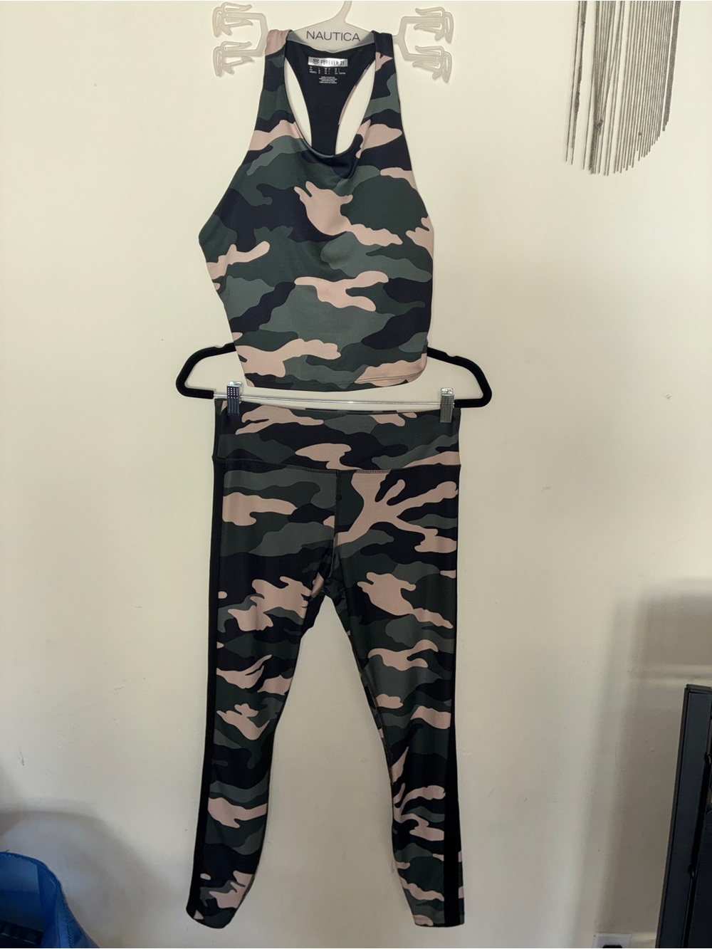 Forever 21 -Camo Two-Piece Active Set
